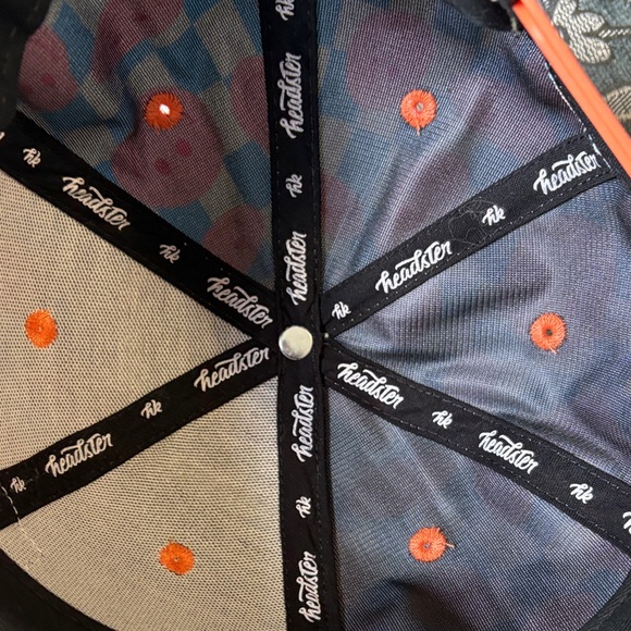 Cheerful Smiley Face Kids Cap - Pink and Orange - Picture 4 of 6